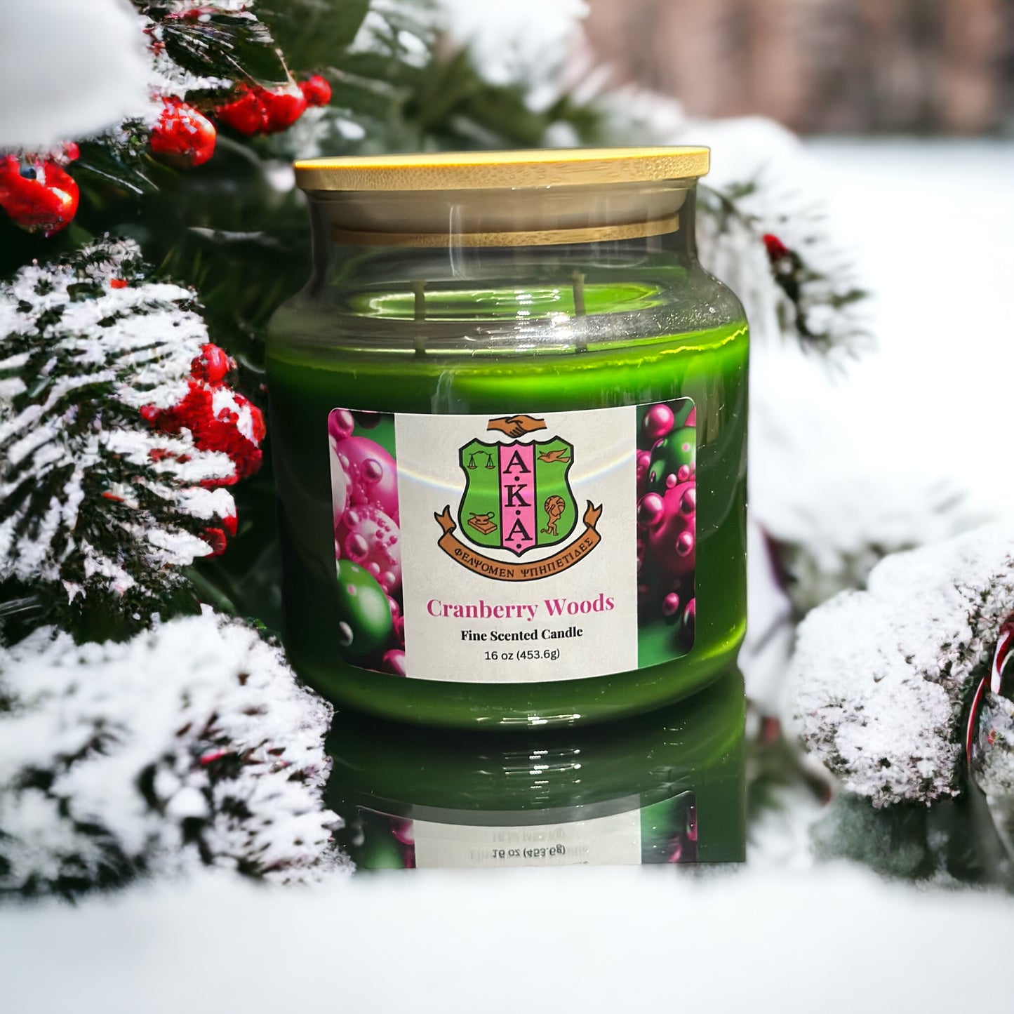 Scented Candle Alpha Kappa Alpha