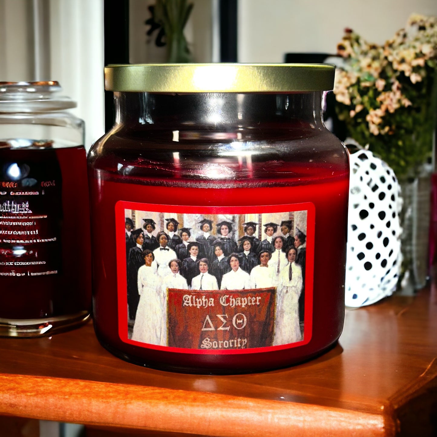 Scented Candle Delta Sigma Theta