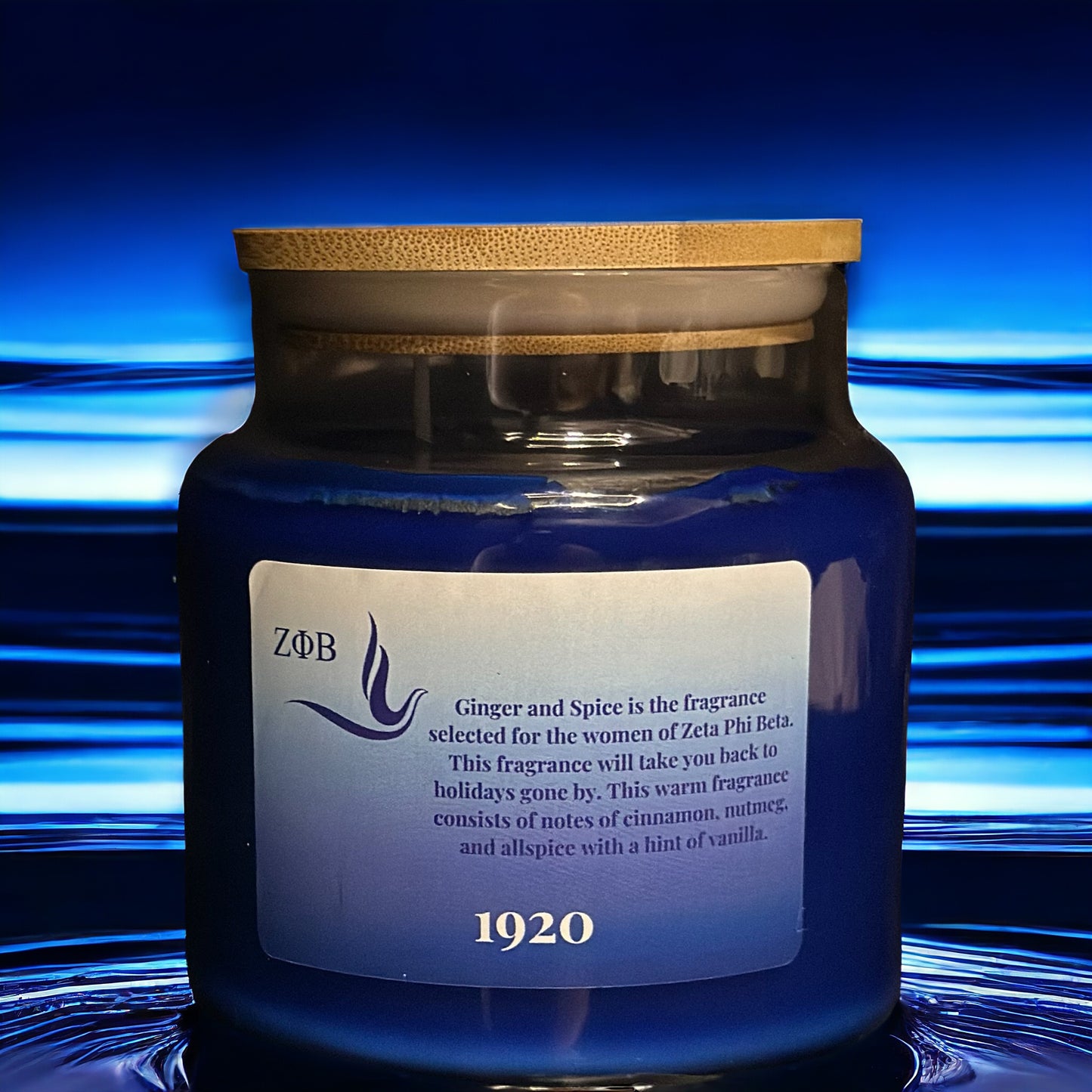 Scented Candle Zeta Phi Beta