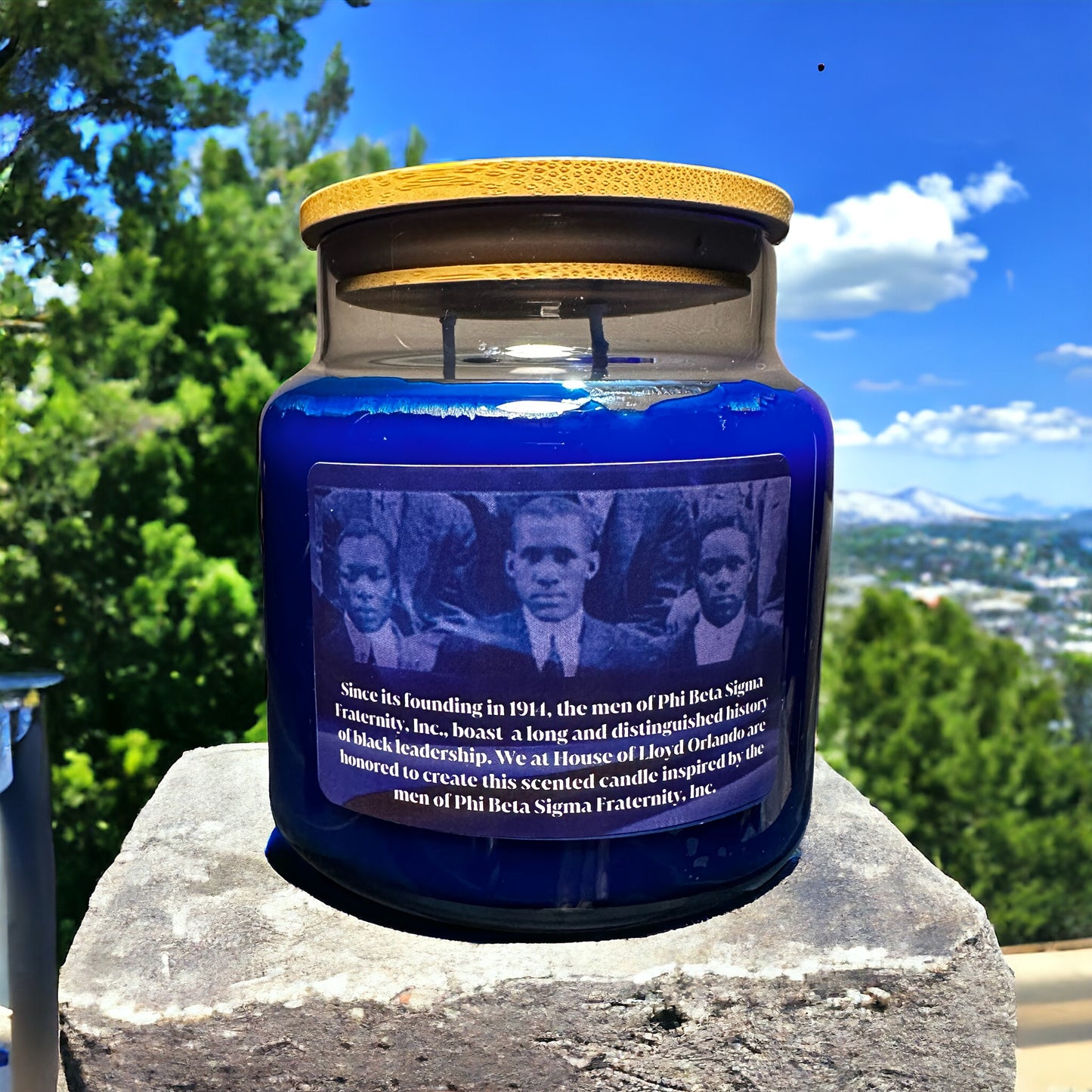 Scented Candle Phi Beta Sigma